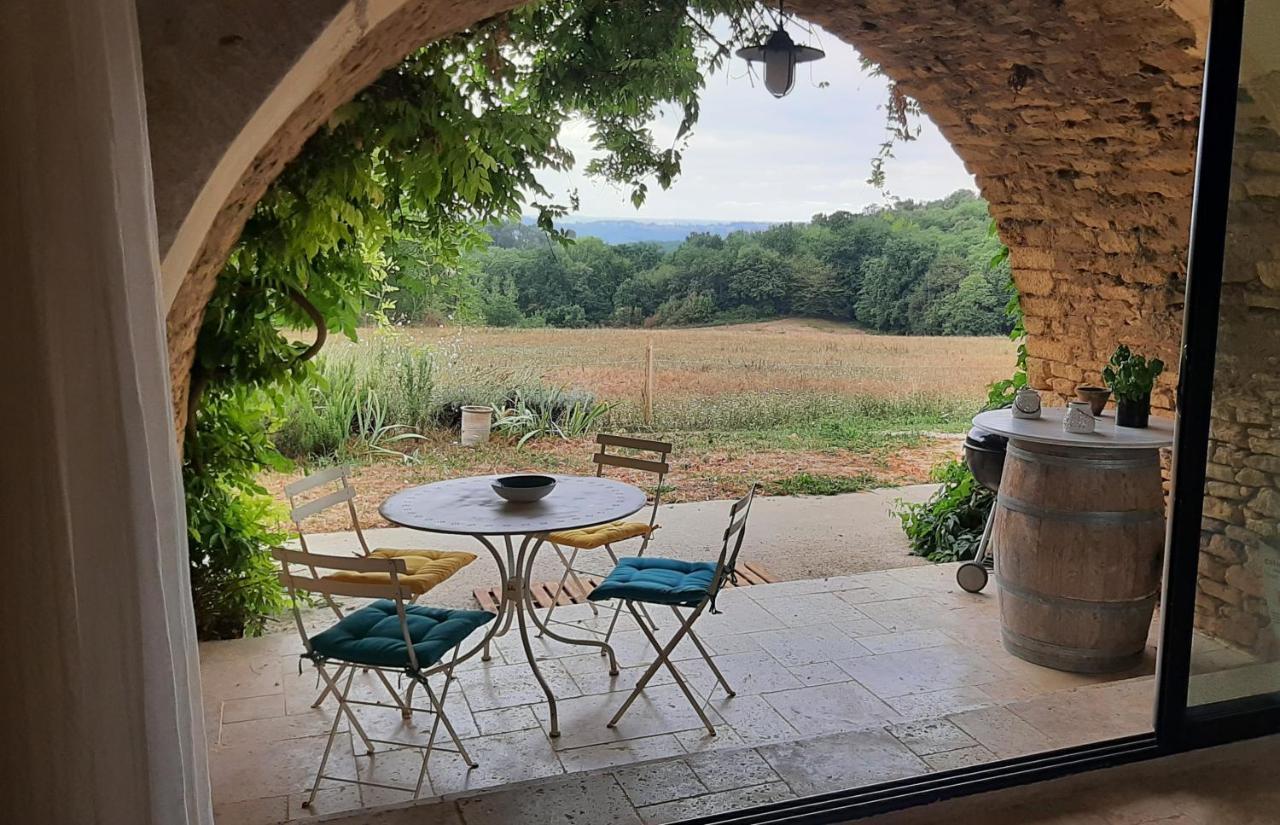 Charmant Studio Dans Maison D'Hote Dans Un Ecrin De Verdure Saint-Martin-le-Redon ภายนอก รูปภาพ